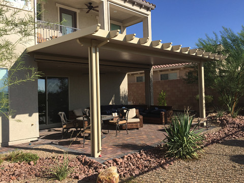 Solid Patio Covers Las Vegas — City Seamless project photo